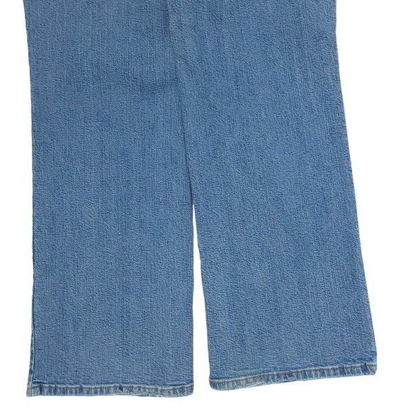 Levis 550 Relaxed Boot Cut Jeans Womens Size 16 M Light Wash Denim High Rise - Picture 10 of 13